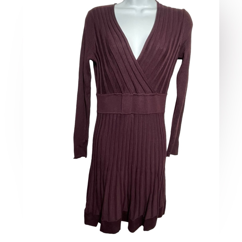 Karl Lagerfeld Paris dress‎ size small purple lightweight sweater dress 💜💜